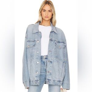 Agolde Wayne Oversized Denim Jacket NWT